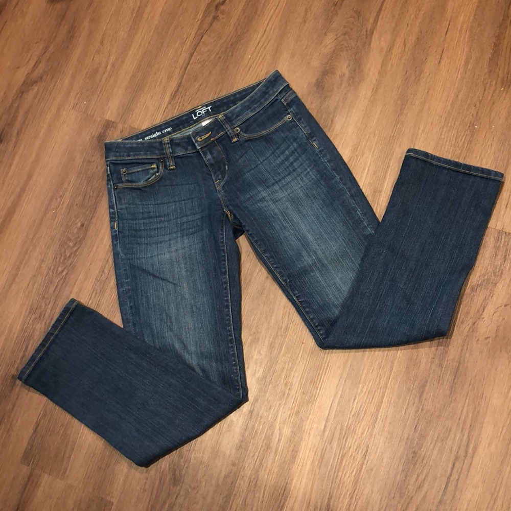 Ann Taylor Modern Straight Crop - Picture 2 of 6